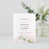 穏やかな睡蓮と蓮の日を保存 案内ポストカード (スタンド正面)