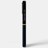 穏やかな瞑想の中の黄金の仏 Case-Mate iPhoneケース (裏面 / 左)