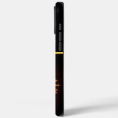 穏やかな瞬間に輝く仏。 Case-Mate iPhoneケース (裏面 / 左)