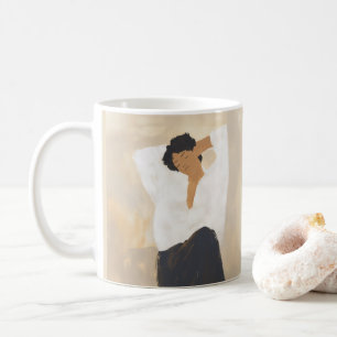 穏やかな瞬間 コーヒーマグカップ
