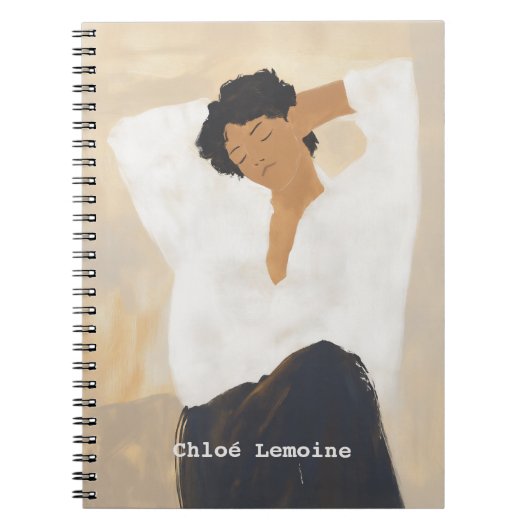 穏やかな瞬間 ノートブック (正面)