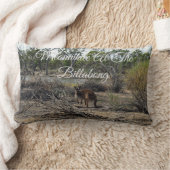 穏やかな瞬間：ビラボンでオーストラリアのカンガルー ランバークッション (ブランケット)