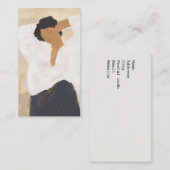 穏やかな瞬間 名刺 (正面/裏面)