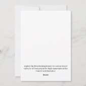 穏やかな砂漠の谷 シーズンカード (裏面)