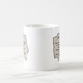 穏やかな祈りの日次リマインダー コーヒーマグカップ (中央)