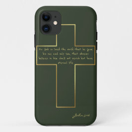 穏やかな祝福: パステル調のクリスチャン向けスマホケース iPhone 11 ケース