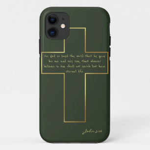 穏やかな祝福: パステル調のクリスチャン向けスマホケース iPhone 11 ケース