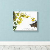 穏やかな秋の午後 キャンバスプリント (インサイチュ (ウッドフロア))