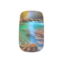 穏やかな秋の川景色