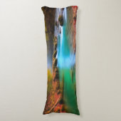 穏やかな秋の川景色 ボディピロー (正面縦)