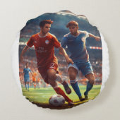 「穏やかな秋」 ラウンドクッション (裏面)