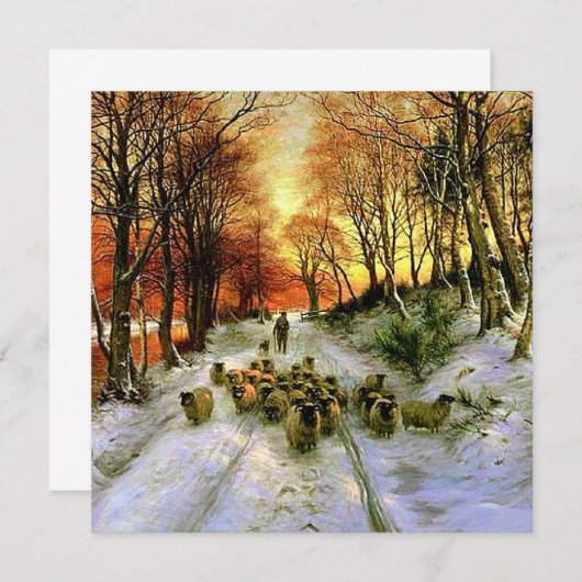 穏やかな空気霜の降りたとアー素晴らしト (正面/裏面)