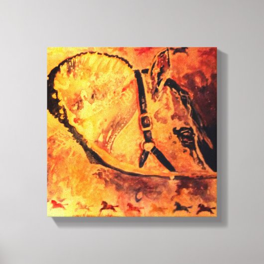 穏やかな精霊のキャンバス キャンバスプリント (正面)