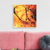 穏やかな精霊のキャンバス キャンバスプリント (インサイチュ (リビング))