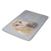 穏やかな納屋フクロウ バスマット (アングル)