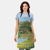 穏やかな絶頂の絶景 – Werribee South エプロン (着用した状態)