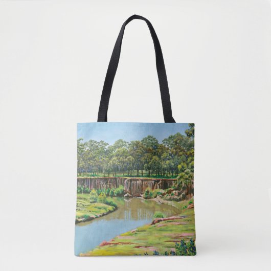 穏やかな絶頂の絶景 – Werribee South トートバッグ (正面)