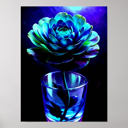 「穏やかな緑」 ポスター (正面)