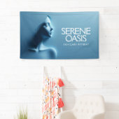 穏やかな美しいスキンケア、マッサージ、スパ 横断幕 (インサイチュ)