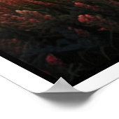 穏やかな自然景観シーン ポスター (角)