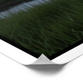 穏やかな自然景観シーン ポスター (角)