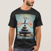 穏やかな自然 Tシャツ (正面)