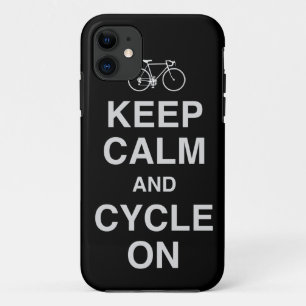 穏やかな自転車のiPhone 5の場合を保って下さい iPhone 11 ケース