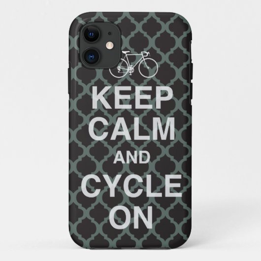 穏やかな自転車のiPhone 5の場合を保って下さい Case-Mate iPhoneケース (裏面)