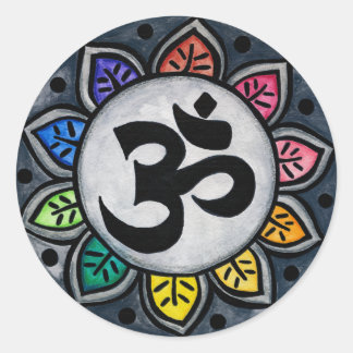 穏やかな色 ラウンドシール