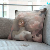 穏やかな花の夢 – エレガントフローラ クッション