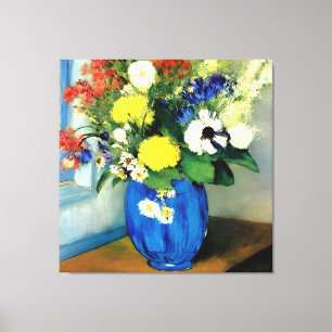 穏やかな花瓶のアート作品 キャンバスプリント