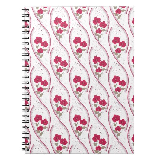 「穏やかな蘭の波」 ノートブック (正面)