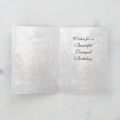 穏やかな誕生日願い カード (内部)