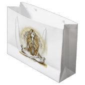 穏やかな調和 ラージペーパーバッグ (正面アングル)