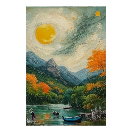 穏やかな避難所 ポスター (正面)