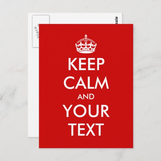 穏やかな郵便はがきのテンプレート|のカスタマイズ可能なデザインを保って下さい ポストカード (正面/裏面)