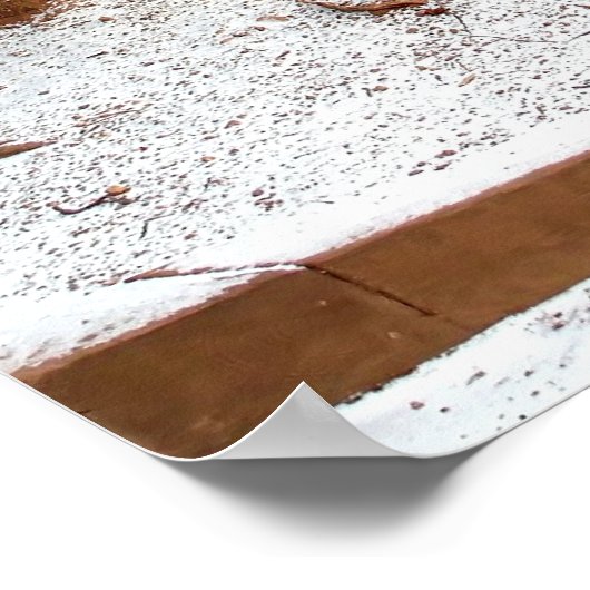 穏やかな階段 ポスター (角)