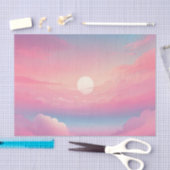 穏やかな雲の空 薄葉紙 (クラフト)