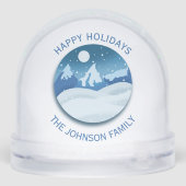 穏やかな霜の降りた風景 オーダーメイド (裏面)