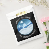 穏やかな霜の降りた風景 オーダーメイド フェイバーバッグ (封をした状態)