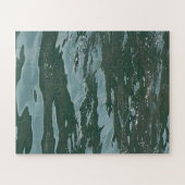 穏やかな青い海の水面　美しい青い海景 ジグソーパズル (横)