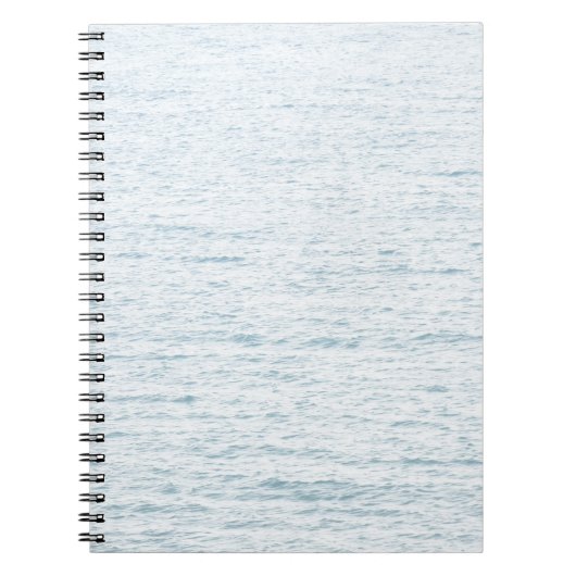 穏やかな青い海 ノートブック (正面)
