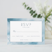 穏やかな青の水彩画 RSVP (スタンド正面)
