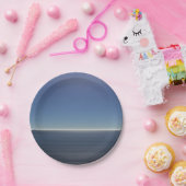 穏やかな青の海 ペーパープレート (パーティー)