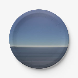 穏やかな青の海 ペーパープレート