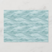 穏やかな青波 エンクロージャーカード (裏面)