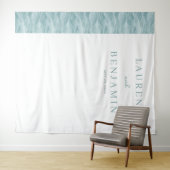 穏やかな青緑の波 タペストリー (インサイチュ(横))