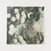 穏やかな静けさ日本のテーマ タペストリー (正面(横))