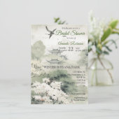 穏やかな静けさ日本のテーマ 招待状 (スタンド正面)