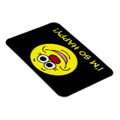 穏やかな顔グンピー マグネット (右側)